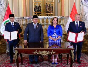 Indonesia-Peru Sepakat Perkuat Hubungan Kerja Sama Bilateral