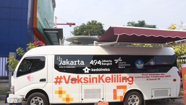 Jemput Bola! DKI Sebar 16 Mobil Vaksin Keliling Jakarta, Bisa Suntik Anak