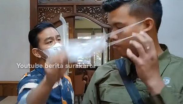 Gibran Murka, Sampai Copot Masker Paspampres Saat Minta Maaf Pukul Sopir Truk di Solo