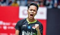 Bekuk Shesar Hiren Rhustavito di Final, Anthony Sinisuka Ginting Juara PBSI Home Tournament