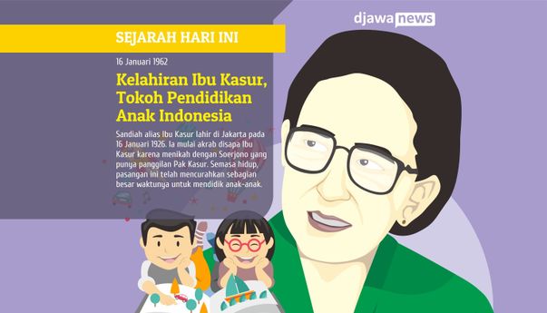 Kisah Ibu Kasur yang Mencintai dan Dicintai Anak-Anak