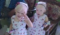 Berita Jateng: Anak Kembar Albino di Wonogiri Viral di Medsos, Orang Tua Dikira Pembantu