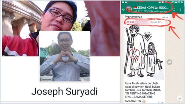 Geger! Nabi Muhammad SAW Disamakan dengan Herry Wirawan, Netizen: Tangkap dan Penjarakan Joseph Suryadi!