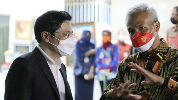 Menkeu Singapura Temui Ganjar Pranowo di Jateng: Indonesia Sangat Penting untuk Negara Kami
