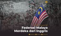 Federasi Malaya Merdeka dari Inggris