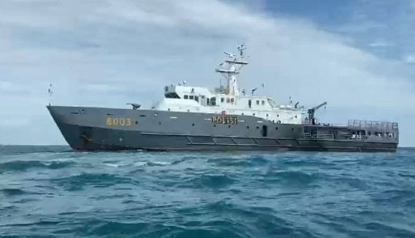 Tiga Kapal Berukuran Besar Kiriman Mabes Polri Siaga di Perairan Lombok