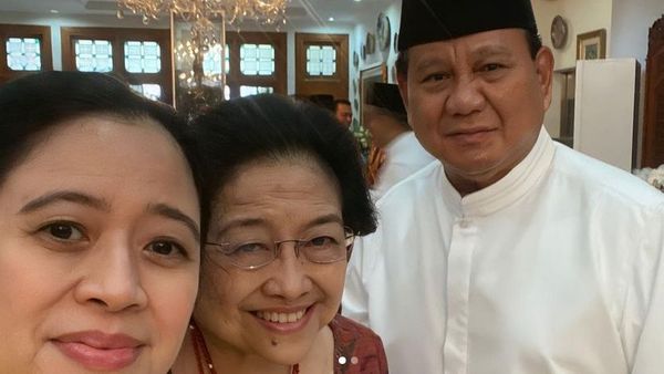 Saat Lebaran ke Rumah Megawati, PDIP: Prabowo Seperti Keluarga