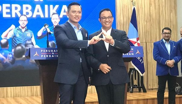AHY Umumkan Demokrat Resmi Dukung Anies Baswedan Capres 2024