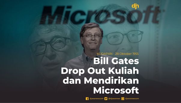 Bill Gates Drop Out Kuliah dan Mendirikan Microsoft