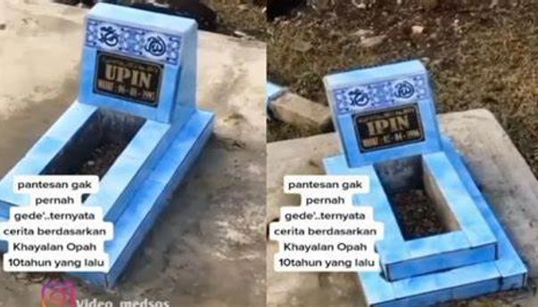 Terjawab Sudah Soal Kuburan Upin Ipin yang Viral, Begini Kata Bapaknya