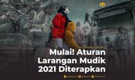 Mulai! Aturan Larangan Mudik 2021 Diterapkan
