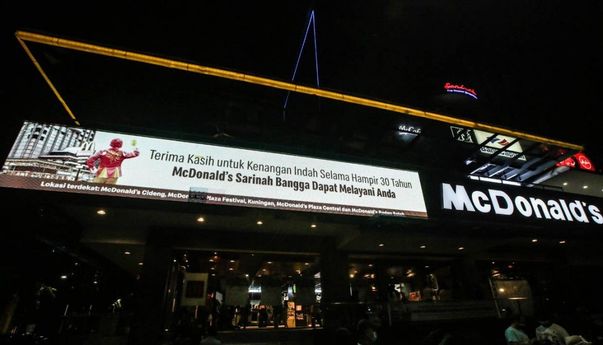 Perpisahan McD Sarinah yang Sintimentil Berbuntut Denda Rp10 Juta