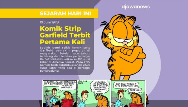 Fakta-Fakta Unik Seputar Garfield, si Kucing Oranye Pecinta Lasagna