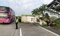 Ternyata Positif Narkoba: Sopir Bus Maut Tewaskan 13 Penumpang di Tol Surabaya-Mojokerto
