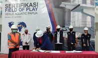 Mantap! Venue Akuatik PON XX Papua Lolos Sertifikasi FINA