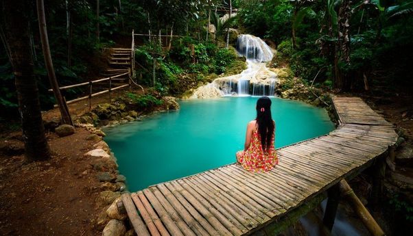 Lokasi dan Harga Tiket Sungai Mudal yang Sangat Asri dan Segar