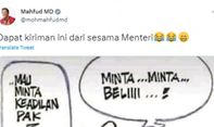 Soal Karikatur Keadilan Bisa Dibeli, Mahfud MD: Ini Masalah Kita Semua