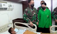 KSAD Andika Perkasa Bayari Tiket Kekasih Prajuritnya yang Tertembak Supaya Bisa Jenguk ke RSPAD