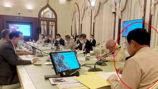 Tak Pandang Bulu, PM Thailand Didenda karena Tidak Pakai Masker saat Rapat