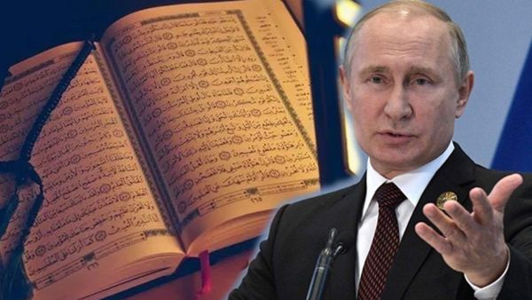 Bikin Adem, Presiden Rusia Valdimir Putin Bacakan Surat Asy-Syura dalam Pidatonya
