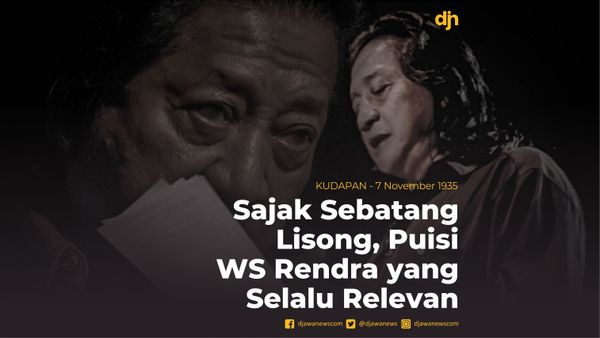 Sajak Sebatang Lisong, Puisi WS Rendra yang Selalu Relevan