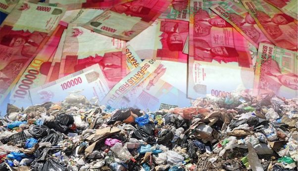 Uang Milyaran Rupiah Ditemukan di Tempat Sampah