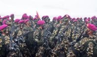 Dikenal Warna Janda, Alasan Baret Marinir Warna Ungu Ternyata Berkaitan dengan Nyai Roro Kidul