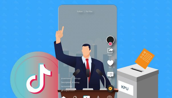 Merunut Jalan Popularitas Parpol di TikTok