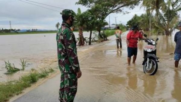 2 Kali dalam Sebulan Warga Wajo Sulawesi Selatan Kembali Rasakan Banjir