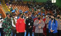 Polri dan 30 BEM Gelar Vaksinasi Massal, Hampir 1.600 Mahasiswa Disuntik