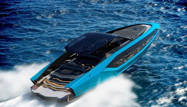 Sukses di Industri Mobil, Lamborghini Membuat Speed Boat