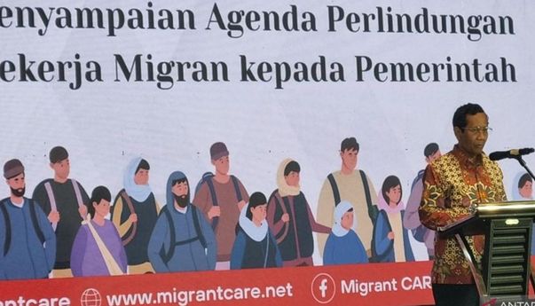 Mahfud MD Ingatkan Jangan Ada Upaya Halangi Pekerja Migran Tunaikan Hak Pilihnya