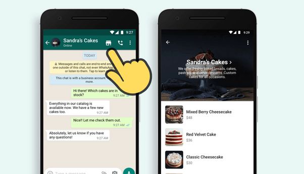 Awas Boros! WhatsApp Kini Dilengkapi dengan Tombol Belanja