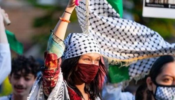 Israel Kecam Aksi Bella Hadid Bela Palestina, Sebut Tak Tahu Malu!