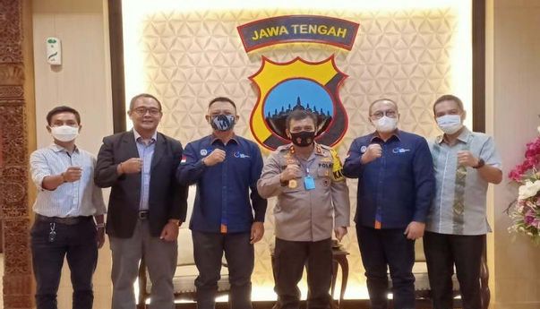 Sambangi Mapolda Jateng, PSSI: Minta Restu untuk Keamanan Liga 1 dan Liga 2