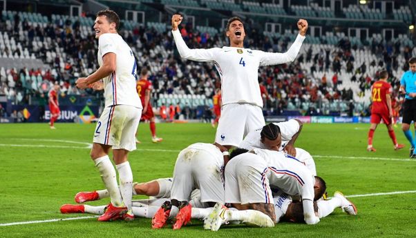Laga Dramatis Belgia Vs Prancis, Prancis Siap Rebut Trofi UEFA Nations League