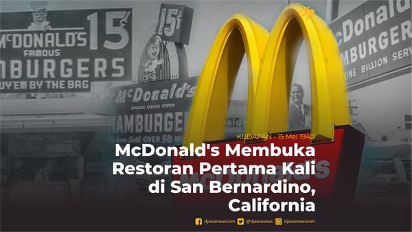 McDonald's Membuka Restoran Pertama Kali, di San Bernardino California