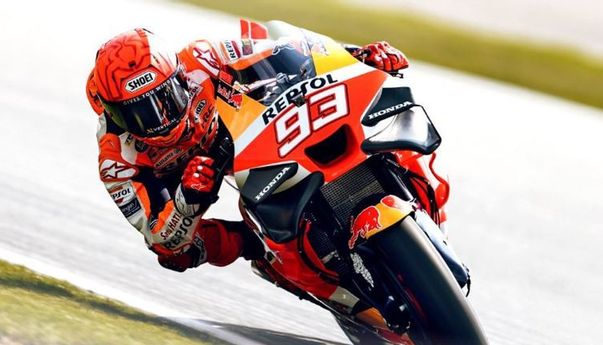 Marc Marquez Nangis Berpisah dengan Honda, Tulis Pesan Haru untuk Para Kru
