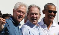 Datang dari Partai Berbeda, George W. Bush, Bill Clinton dan Barack Obama Bersatu Bantu Pengungsi Afghanistan