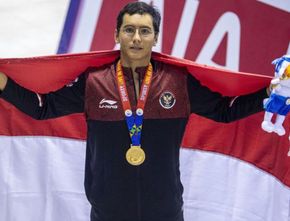 Bikin Bangga! Perenang Indonesia Felix Viktor Iberle Sabet Emas di Kejuaraan Dunia
