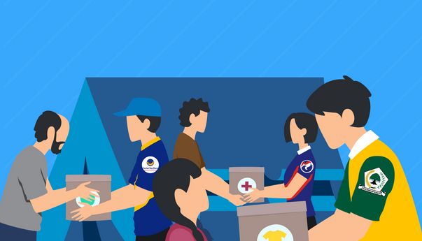 Eksistensi Partai Politik di Media Massa Kala Membantu Korban Gempa Cianjur