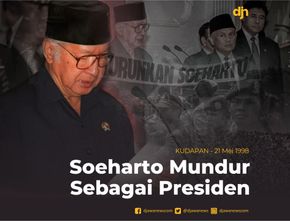 Soeharto Mundur Sebagai Presiden