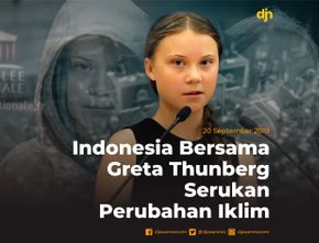 Indonesia Bersama Greta Thunberg Serukan Perubahan Iklim