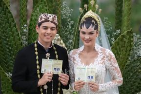 Sah! Luna Maya dan Maxime Bouttier Gelar Akad Nikah di Bali
