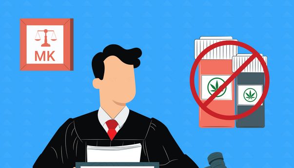 Putusan MK Tolak Legalisasi Ganja Direspon Sinis Warganet