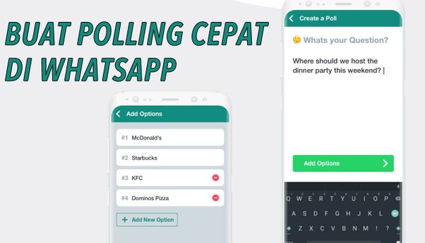 Aplikasi Chatting Whatsapp Bakal Hadirkan Fitur Polling Untuk Chat Grup