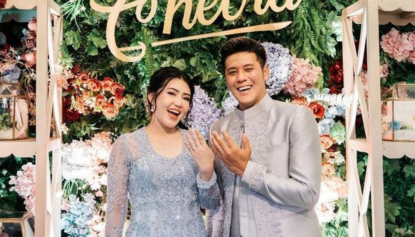 Sah! Via Vallen dan Chevra Yolandi Resmi Jadi Suami Istri, Erick Thohir dan Basuki Hadi Mulyono Jadi Saksi
