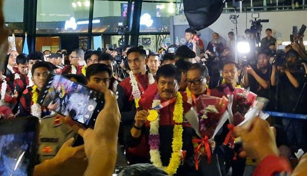 Polri Terjunkan 587 Personel Kawal Arak-arakan Timnas U-22 di Jakarta