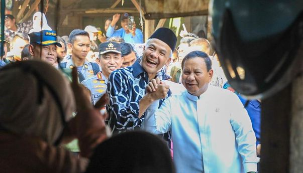 Komentari Kemesraan Ganjar dam Prabowo di Pekalongan, Gibran: Sebisa Mungkin Rukun Terus