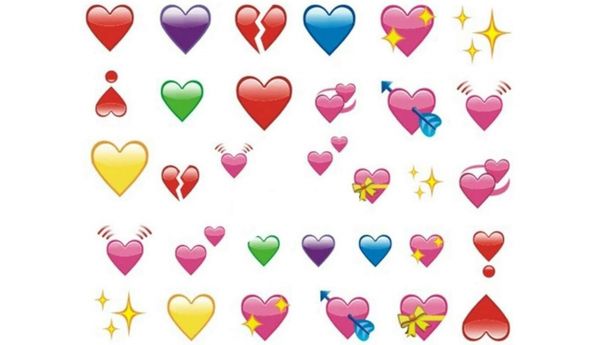 Bikin Penasaran, Apa Sih Arti Dari Emoji Love Berbagai Warna di Keyboard?